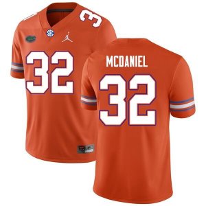 Men's Florida Gators #32 Mordecai McDaniel NCAA Nike Orange Authentic Stitched College Football Jersey URG5062QU